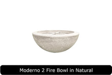 Load image into Gallery viewer, Moderno 2 Fire Bowl in Natural Concrete Finish
