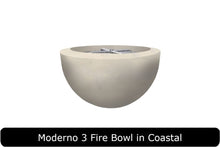 Load image into Gallery viewer, Moderno 3 Fire Bowl in Coastal Concrete Finish
