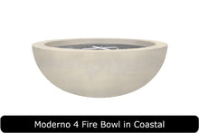 Load image into Gallery viewer, Moderno 4 Fire Bowl in Coastal Concrete Finish
