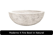 Load image into Gallery viewer, Moderno 4 Fire Bowl in Natural Concrete Finish
