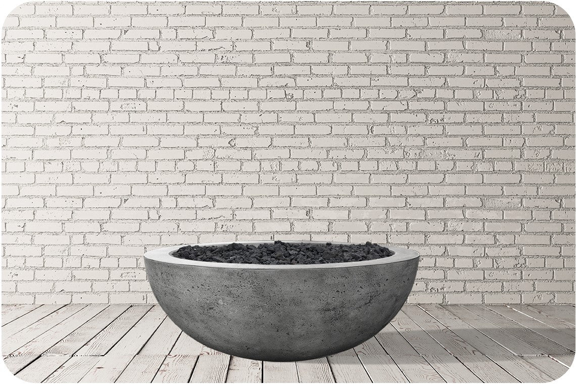 Studio Image of the Moderno 4 Concrete Fire Bowl