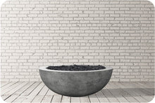 Load image into Gallery viewer, Studio Image of the Moderno 4 Concrete Fire Bowl
