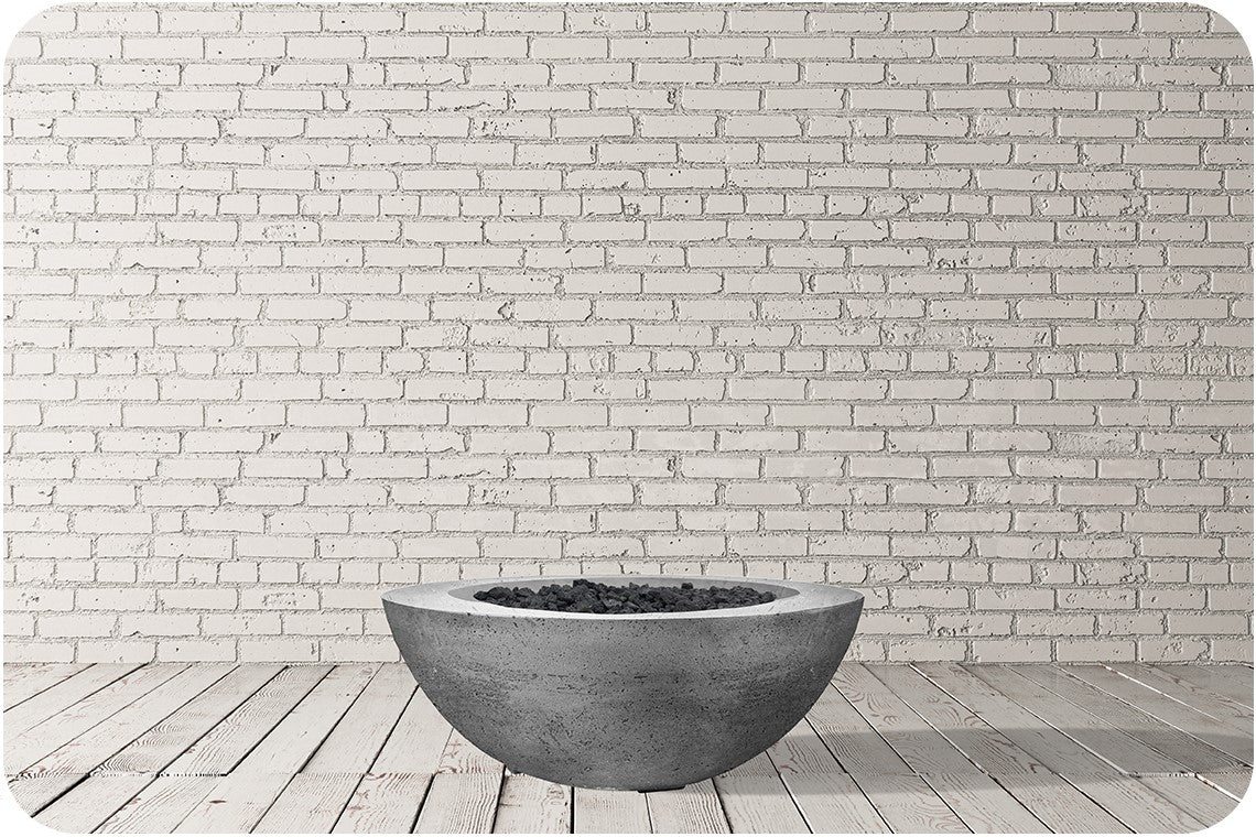 Studio Image of the Moderno 6 Concrete Fire Bowl