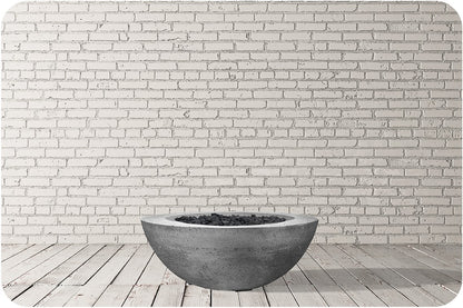 Studio Image of the Moderno 6 Concrete Fire Bowl