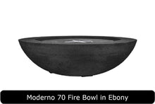Load image into Gallery viewer, Moderno 70 Fire Bowl in Ebony Concrete Finish
