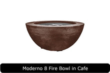 Load image into Gallery viewer, Moderno 8 Fire Bowl in Cafe Concrete Finish

