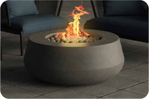 Oasis Concrete Fire Table