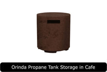 Load image into Gallery viewer, Orinda Propane Tank Storage in Cafe Concrete Finish
