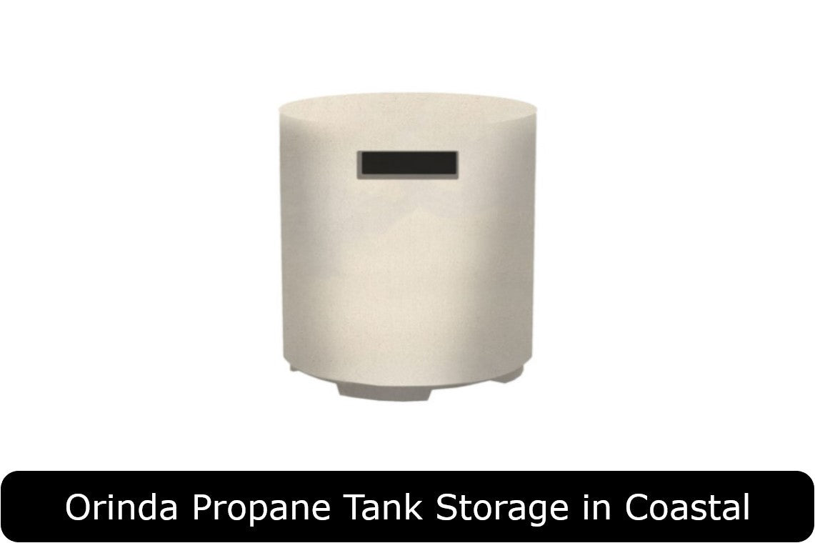 Orinda Propane Tank Storage in Coastal Concrete Finish