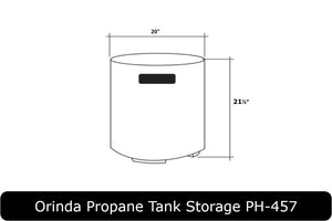 Orinda Propane Tank Storage Dimensions