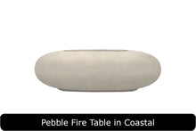 Load image into Gallery viewer, Pebble Fire Table in Coastal Concrete Finish
