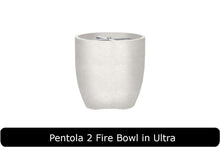Load image into Gallery viewer, Pentola 2 Fire Bowl in Ultra Concrete Finish

