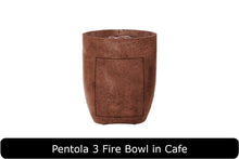 Load image into Gallery viewer, Pentola 3 Fire Bowl in Cafe Concrete Finish
