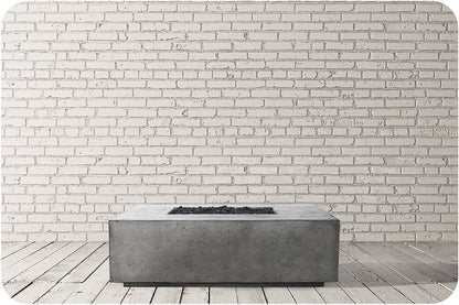 Studio Image of the Porto 58 Concrete Fire Table