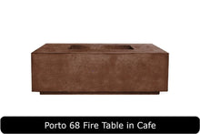 Load image into Gallery viewer, Porto 68 Fire Table in Cafe Concrete Finish
