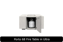 Load image into Gallery viewer, Porto 68 Fire Table in Ultra Concrete Finish
