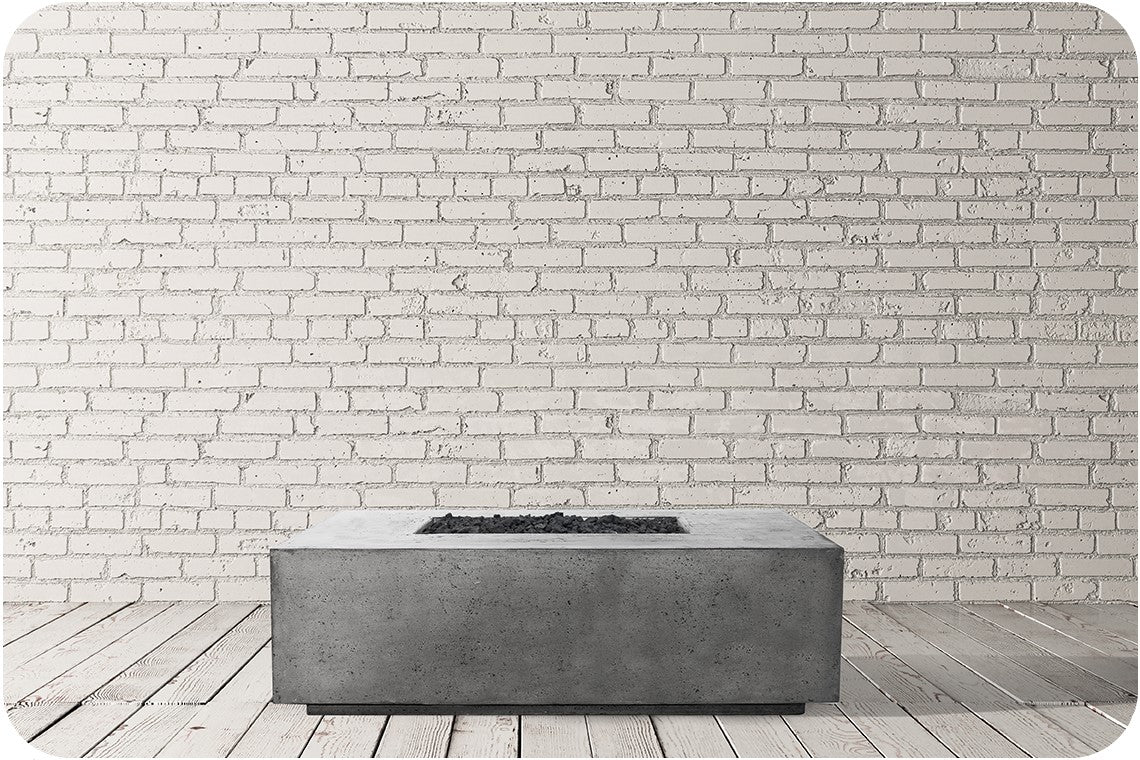 Studio Image of the Porto 68 Concrete Fire Table