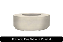 Load image into Gallery viewer, Rotondo Fire Table in Coastal Concrete Finish
