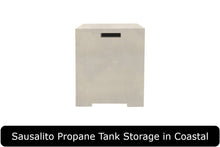 Load image into Gallery viewer, Sausalito Propane Tank Storage in Coastal Concrete Finish
