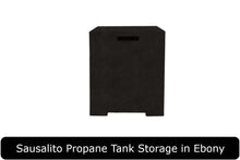 Load image into Gallery viewer, Sausalito Propane Tank Storage in Ebony Concrete Finish
