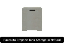 Load image into Gallery viewer, Sausalito Propane Tank Storage in Natural Concrete Finish
