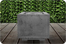 Load image into Gallery viewer, Lifestyle Image of the Scatola 2 Concrete Fire Table
