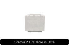 Load image into Gallery viewer, Scatola 2 Fire Table in Ultra Concrete Finish
