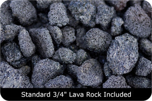Standard Lava Rock for Prism Hardscapes Fire Pits