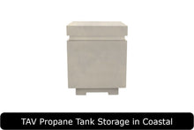 Load image into Gallery viewer, TAV Propane Tank Storage in Coastal Concrete Finish
