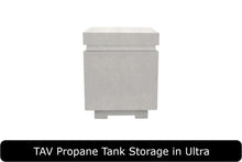 Load image into Gallery viewer, TAV Propane Tank Storage in Ultra Concrete Finish

