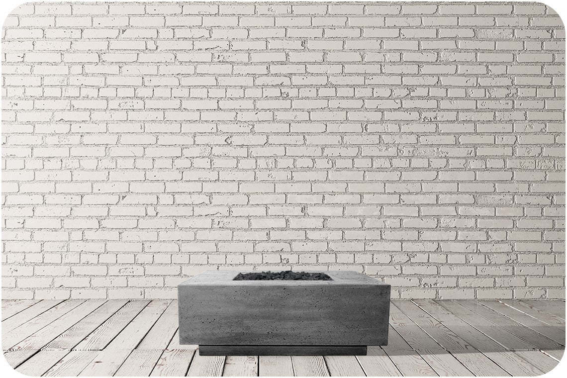 Studio Image of the Tavola 3 Concrete Fire Table