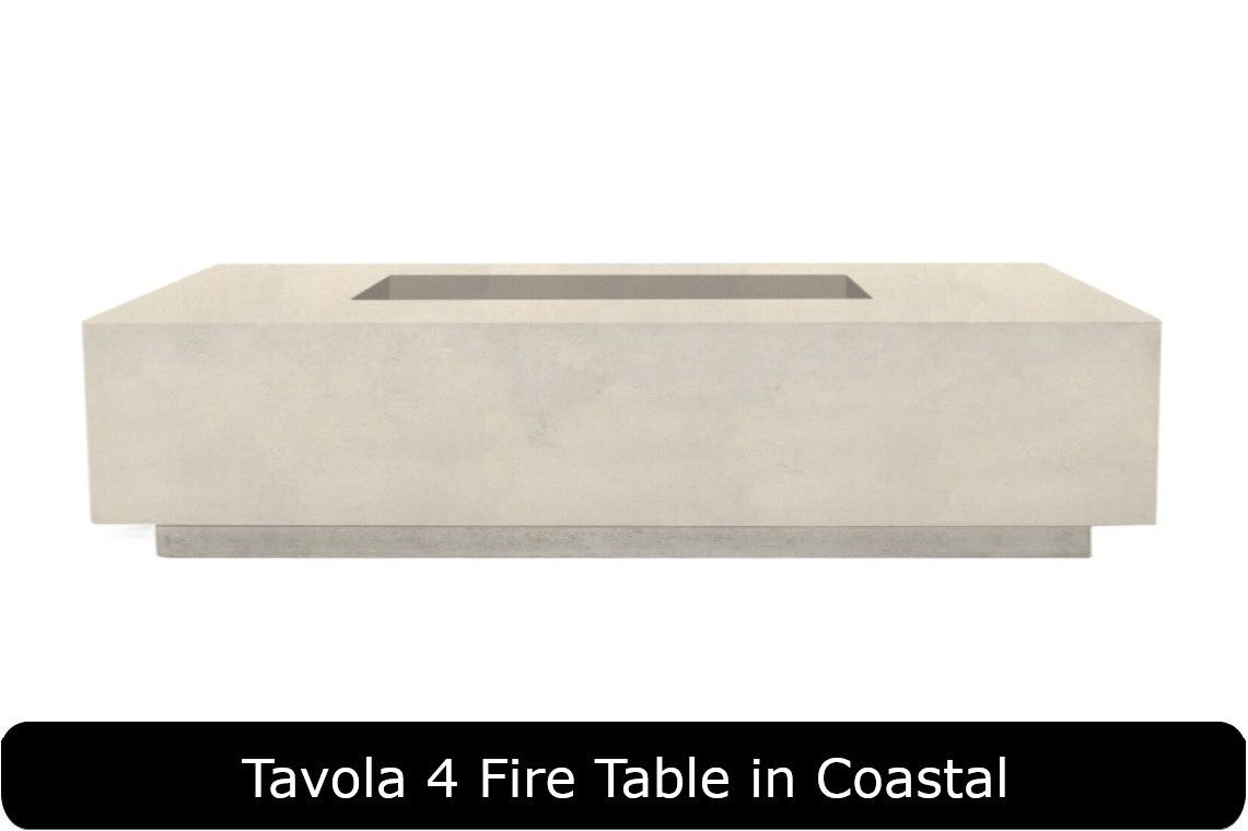 Prism Hardscapes - Tavola 4 Concrete 66" Fire Table