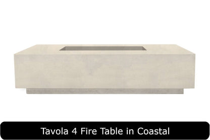 Prism Hardscapes - Tavola 4 Concrete 66" Fire Table