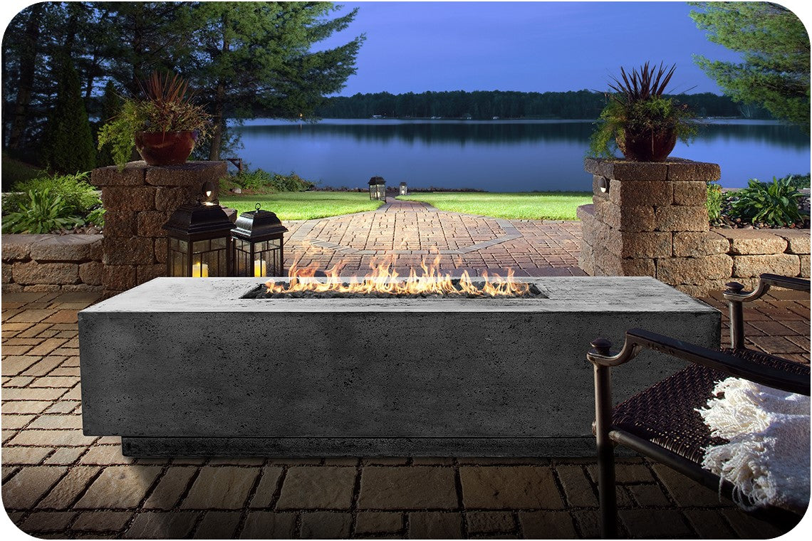 Prism Hardscapes - Tavola 4 Concrete 66" Fire Table