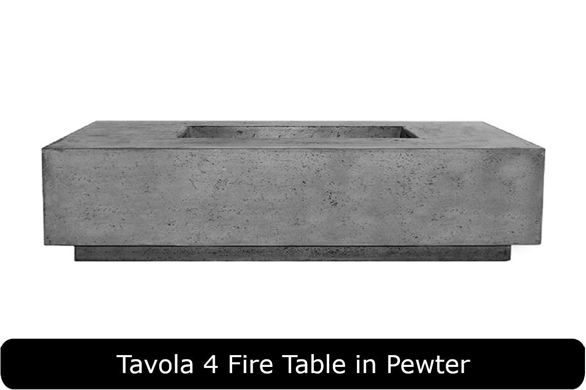 Tavola Concrete Fire Table