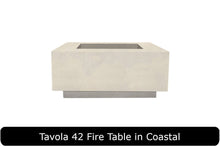 Load image into Gallery viewer, Tavola 42 Fire Table in Coastal Concrete Finish

