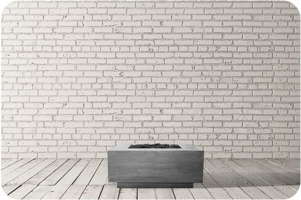 Studio Image of the Tavola 42 Concrete Fire Table