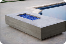 Load image into Gallery viewer, Lifestyle Image of the Tavola 5 Concrete Fire Table
