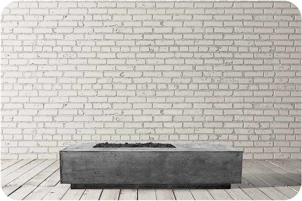 Studio Image of the Tavola 5 Concrete Fire Table
