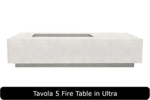 Load image into Gallery viewer, Tavola 5 Fire Table in Ultra Concrete Finish
