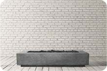 Load image into Gallery viewer, Studio Image of the Tavola 6 Concrete Fire Table
