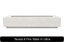 Load image into Gallery viewer, Tavola 6 Fire Table in Ultra Concrete Finish
