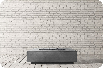 Studio Image of the Tavola 7 Concrete Fire Table