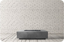 Load image into Gallery viewer, Studio Image of the Tavola 7 Concrete Fire Table
