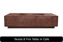 Load image into Gallery viewer, Tavola 8 Fire Table in Cafe Concrete Finish
