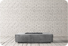Load image into Gallery viewer, Studio Image of the Tavola 8 Concrete Fire Table
