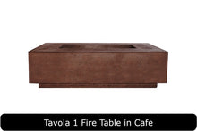 Load image into Gallery viewer, Tavola 1 Fire Table in Cafe Concrete Finish
