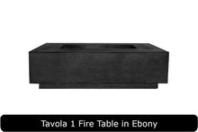 Load image into Gallery viewer, Tavola 1 Fire Table in Ebony Concrete Finish
