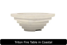 Load image into Gallery viewer, Triton Fire Table in Coastal Concrete Finish
