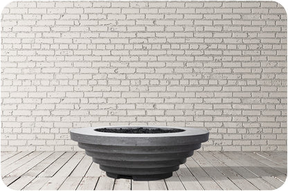 Studio Image of the Triton Concrete Fire Table